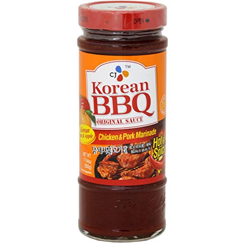 Cj Korean Bbq Chicken And Pork Marinade Hot And Spicy 480g Schonzeitvertreib De