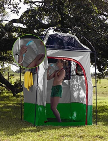 LIBERRWAY Campingdusche, Außen- und Inneneinsatz Camping Dusche