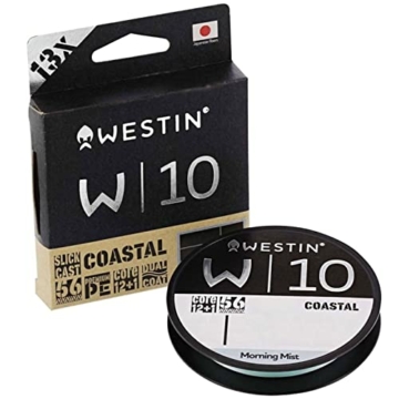 Westin W10 13 Braid, 0.128mm, Morning Mist, 150m - 