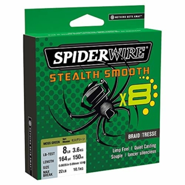 Spiderwire Stealth Smooth 8, 0.11mm, gelb, 150m - 