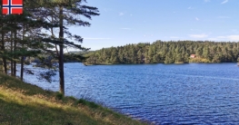 Der Liansvatnet bei Vigeland ist nicht nur schön zum Angeln, sondern auch fürs Auge