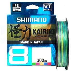 Shimano Kairiki 8, 0.215mm, multicolor, 300m