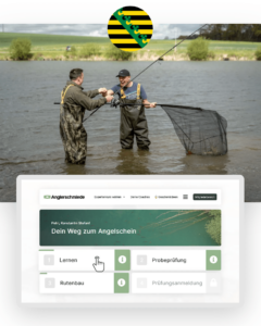 Zum Angelschein Sachsen Online - Prüfungsvorbereitung mit der Anglerschmiede