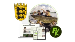 Der Fischereischein Baden Württemberg Online - Kurs zur Prüfungsvorbereitung mit Fishing-King
