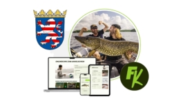 Der Fischereischein Hessen Online - Kurs zur Prüfungsvorbereitung mit Fishing-King