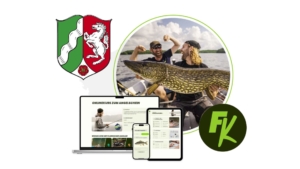 Der Fischereischein NRW Online - Kurs zur Prüfungsvorbereitung mit Fishing-King