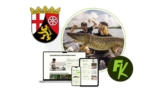 Der Fischereischein Rheinland Pfalz Online - Kurs zur Prüfungsvorbereitung mit Fishing-King